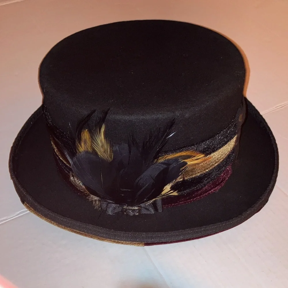 NWT Conner Steampunk Women’s Top Hat Handmade - Picture 4 of 9